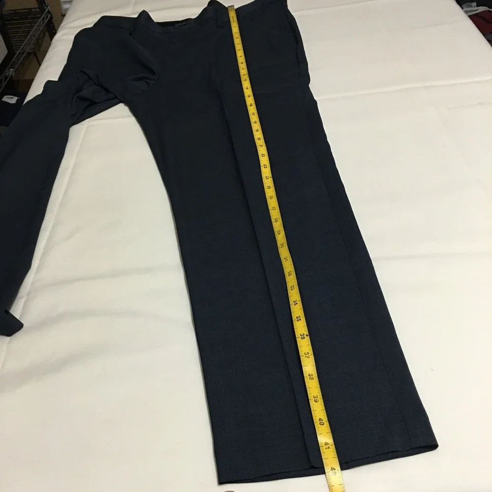 Savane Dress Pants Mens 38x30 Dark Sapphire Stretch Performance NWT $75.00